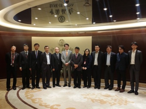 拜訪中國銀行澳門分行青年協會